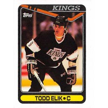 Elik Todd - 1990-91 Topps No.352