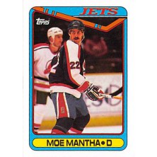 Mantha Moe - 1990-91 Topps No.354