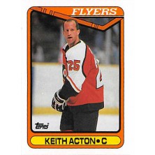 Acton Keith - 1990-91 Topps No.355