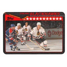 Chicago Blackhawks - 1990-91 Topps No.363