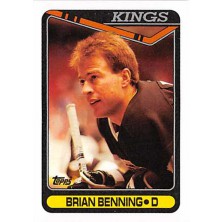 Benning Brian - 1990-91 Topps No.365