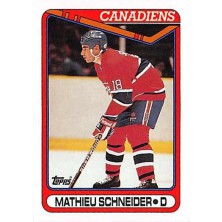 Schneider Mathieu - 1990-91 Topps No.372