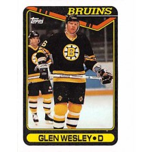 Wesley Glen - 1990-91 Topps No.379