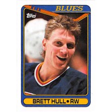 Hull Brett - 1990-91 Topps No.77