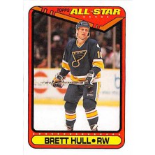 Hull Brett - 1990-91 Topps No.195