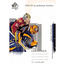 Lehtonen Kari - 2004-05 SP Authentic No.6