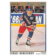 Nemchinov Sergei - 1991-92 OPC Premier No.25