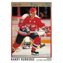 Burridge Randy - 1991-92 OPC Premier No.43