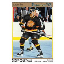 Courtnall Geoff - 1991-92 OPC Premier No.101