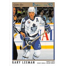 Leeman Gary - 1991-92 OPC Premier No.106