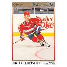 Khristich Dimitri - 1991-92 OPC Premier No.176