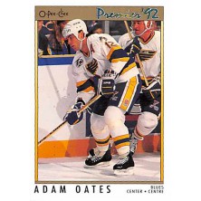 Oates Adam - 1991-92 OPC Premier No.7