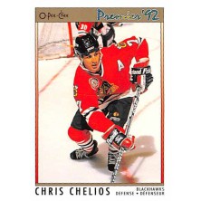 Chelios Chris - 1991-92 OPC Premier No.17