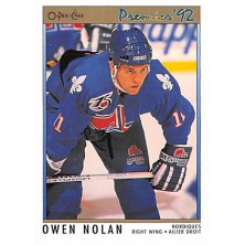 Nolan Owen - 1991-92 OPC Premier No.193