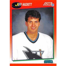 Hackett Jeff - 1991-92 Score Canadian English No.326