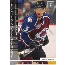 Hejduk Milan - 2001-02 BAP Memorabilia He Shoots He Scores Points No.3