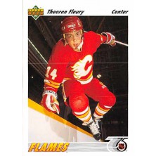 Fleury Theoren - 1991-92 Upper Deck No.245