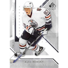 Hemský Aleš - 2006-07 SP Authentic No.62