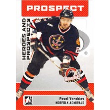 Vorobiev Pavel - 2006-07 ITG Heroes and Prospects No.69