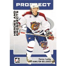 Locke Corey - 2006-07 ITG Heroes and Prospects No.71