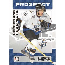 Maxwell Ben - 2006-07 ITG Heroes and Prospects No.101