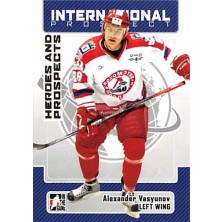 Vasyunov Alexander - 2006-07 ITG Heroes and Prospects No.137