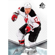 Kovalchuk Ilya - 2011-12 SP Authentic No.82