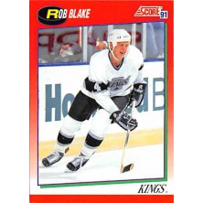 Blake Rob - 1991-92 Score Canadian English No.27