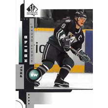 Kariya Paul - 2001-02 SP Authentic No.2
