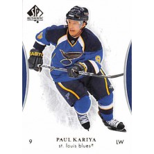 Kariya Paul - 2007-08 SP Authentic No.66