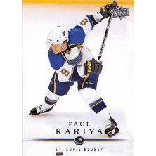 Kariya Paul - 2008-09 Upper Deck No.29