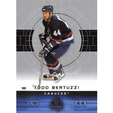 Bertuzzi Todd - 2002-03 SP Authentic No.87