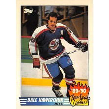 Hawerchuk Dale - 1990-91 Topps Team Scoring Leaders No.11