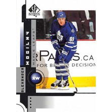 Mogilny Alexander - 2001-02 SP Authentic No.84