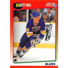 Hull Brett - 1991-92 Score Canadian English No.1