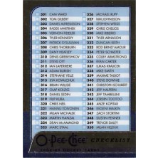 Checklist 301-400 - 2008-09 O-Pee-Chee Metal No.499