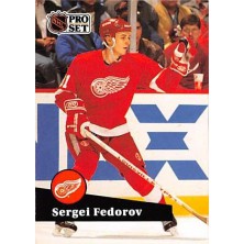 Fedorov Sergei - 1991-92 Pro Set No.53