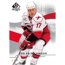 Brind´Amour Rod - 2008-09 SP Authentic No.17