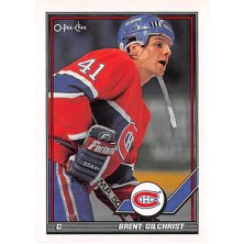 Gilchrist Brent - 1991-92 O-Pee-Chee No.90