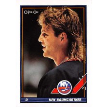 Baumgartner Ken - 1991-92 O-Pee-Chee No.316