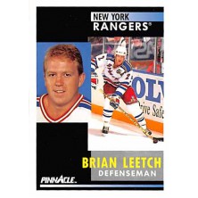 Leetch Brian - 1991-92 Pinnacle No.136