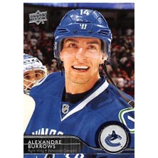 Burrows Alexandre - 2014-15 Upper Deck No.436
