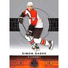 Gagne Simon - 2002-03 SP Authentic No.67