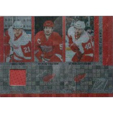 Tatar Tomáš, Lidstrom Nicklas, Zetterberg Henrik - 2010-11 Zenith Mozaics No.8