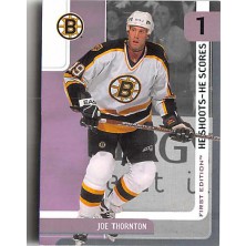 Thornton Joe - 2002-03 BAP First Edition He Shoots He Scores Points No.11