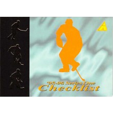 Checklist 58-114 - 1995-96 Pinnacle No.222