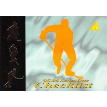 Checklist 172-220 - 1995-96 Pinnacle No.224