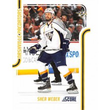 Weber Shea - 2011-12 Score Glossy No.270