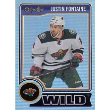 Fontaine Justin - 2014-15 O-Pee-Chee Rainbow No.470