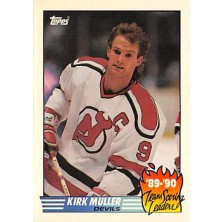 Muller Kirk - 1990-91 Topps Team Scoring Leaders No.7